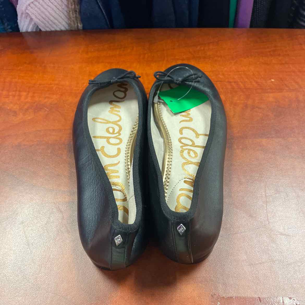 Sam Edelman Felicia Ballet Black Fiats Size 7 1/2