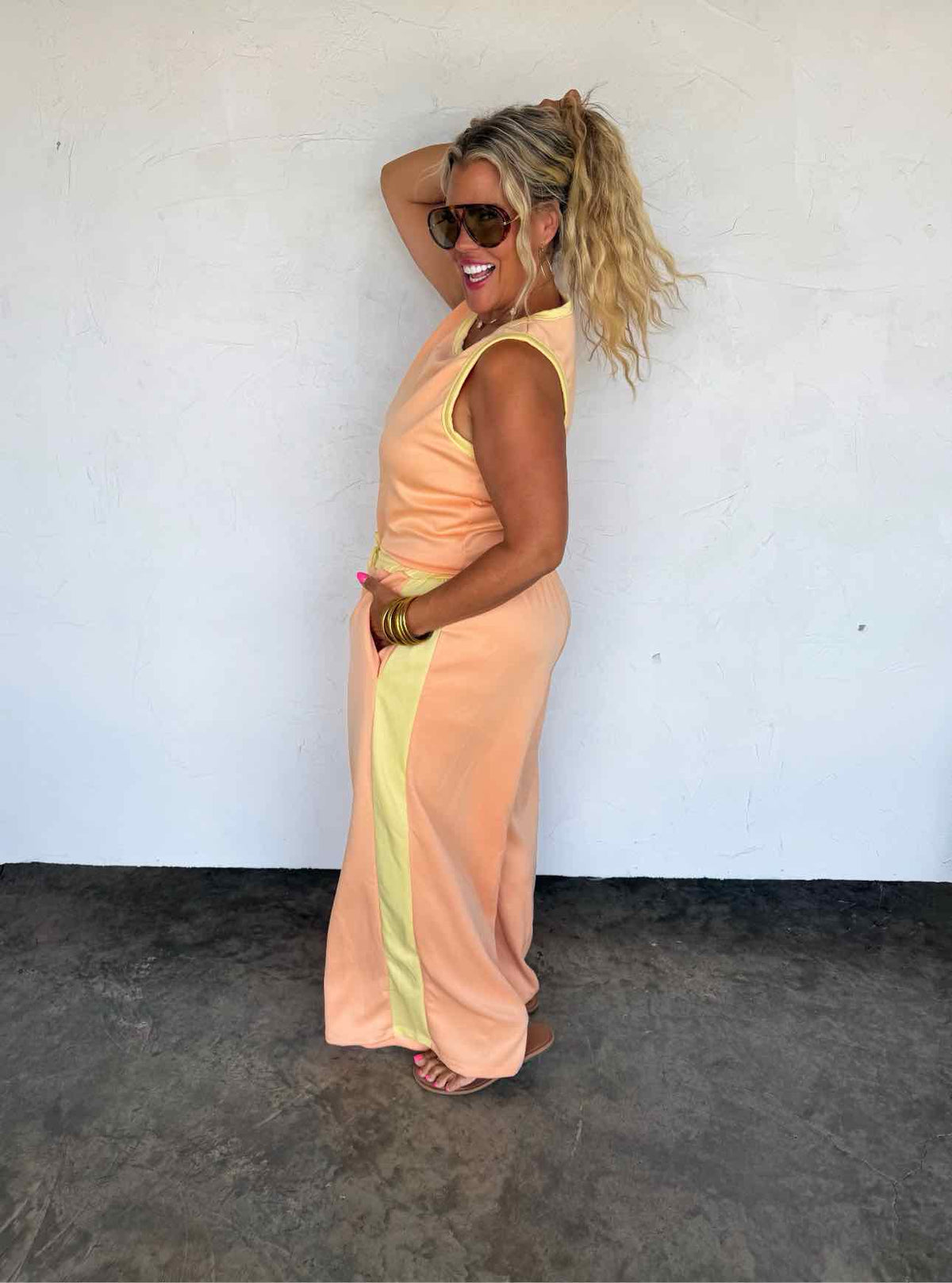 First Class Scuba Top and Jogger Pants Set