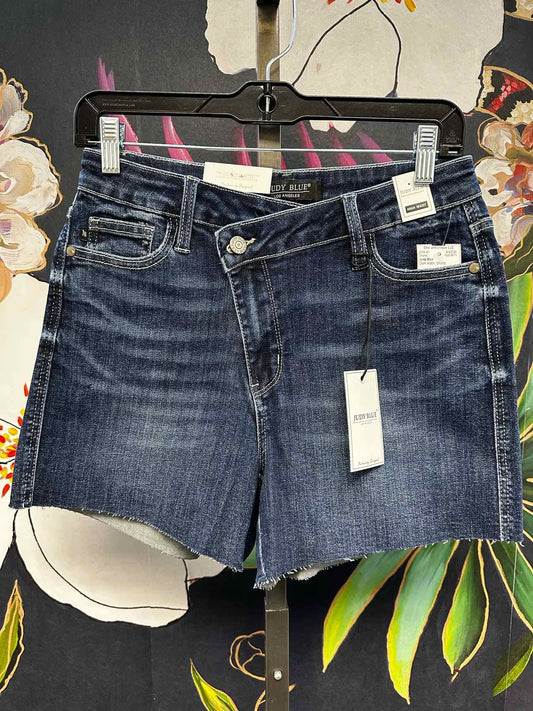 Judy Blue HW Criss-Cross Waistband Shorts