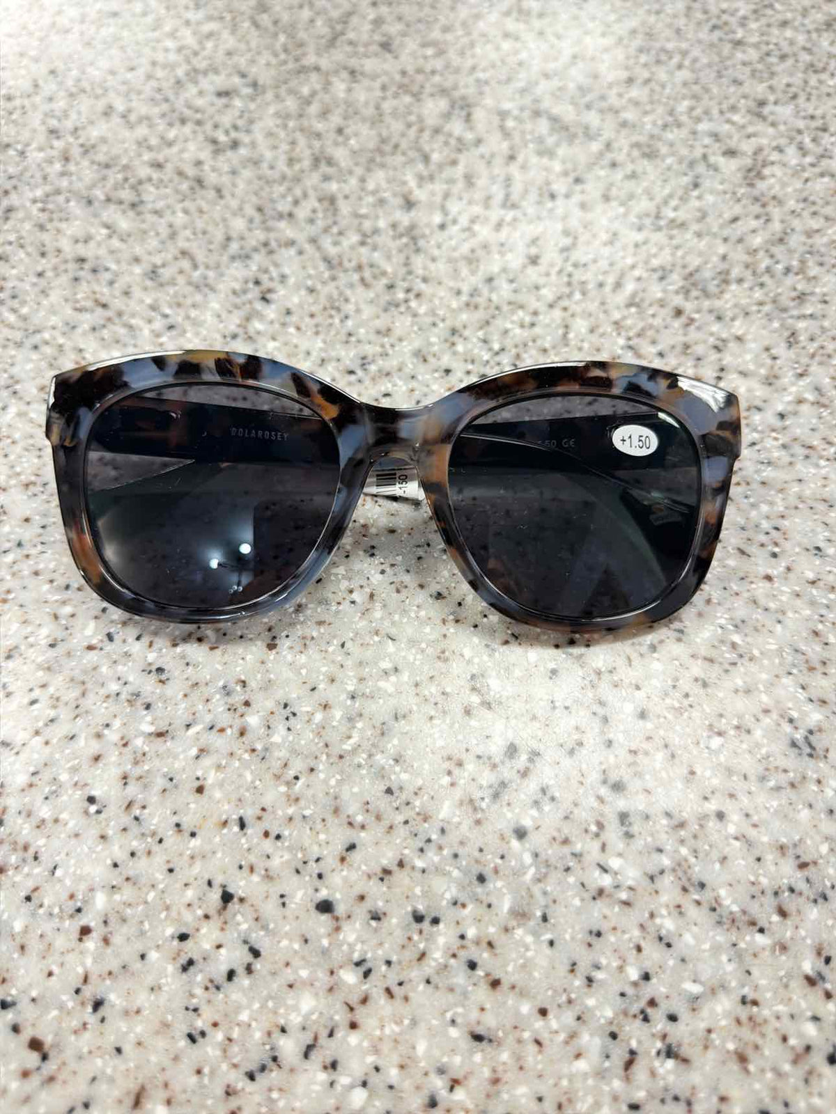 Tortoise Shell or Solid Cheater Reader Sunglasses