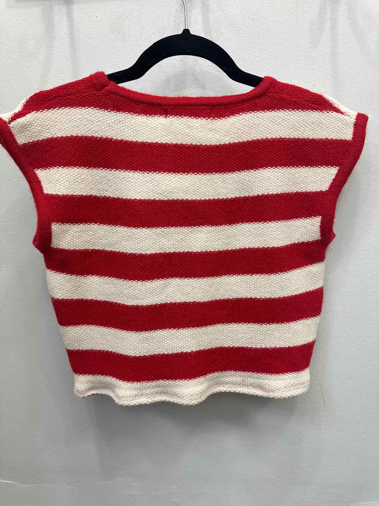 Blakeley Size S/M Red/White sweater