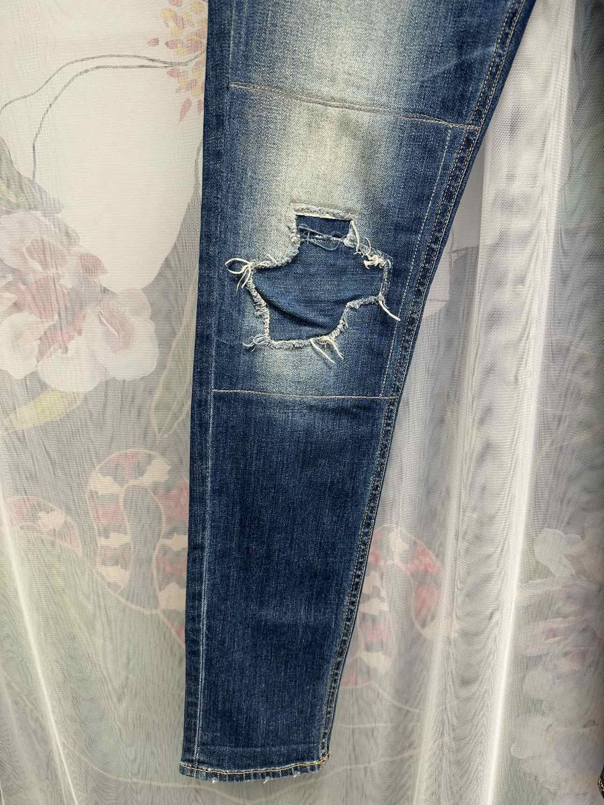 rag & bone The Dre Distressed Skinny Size 26 Denim Jeans