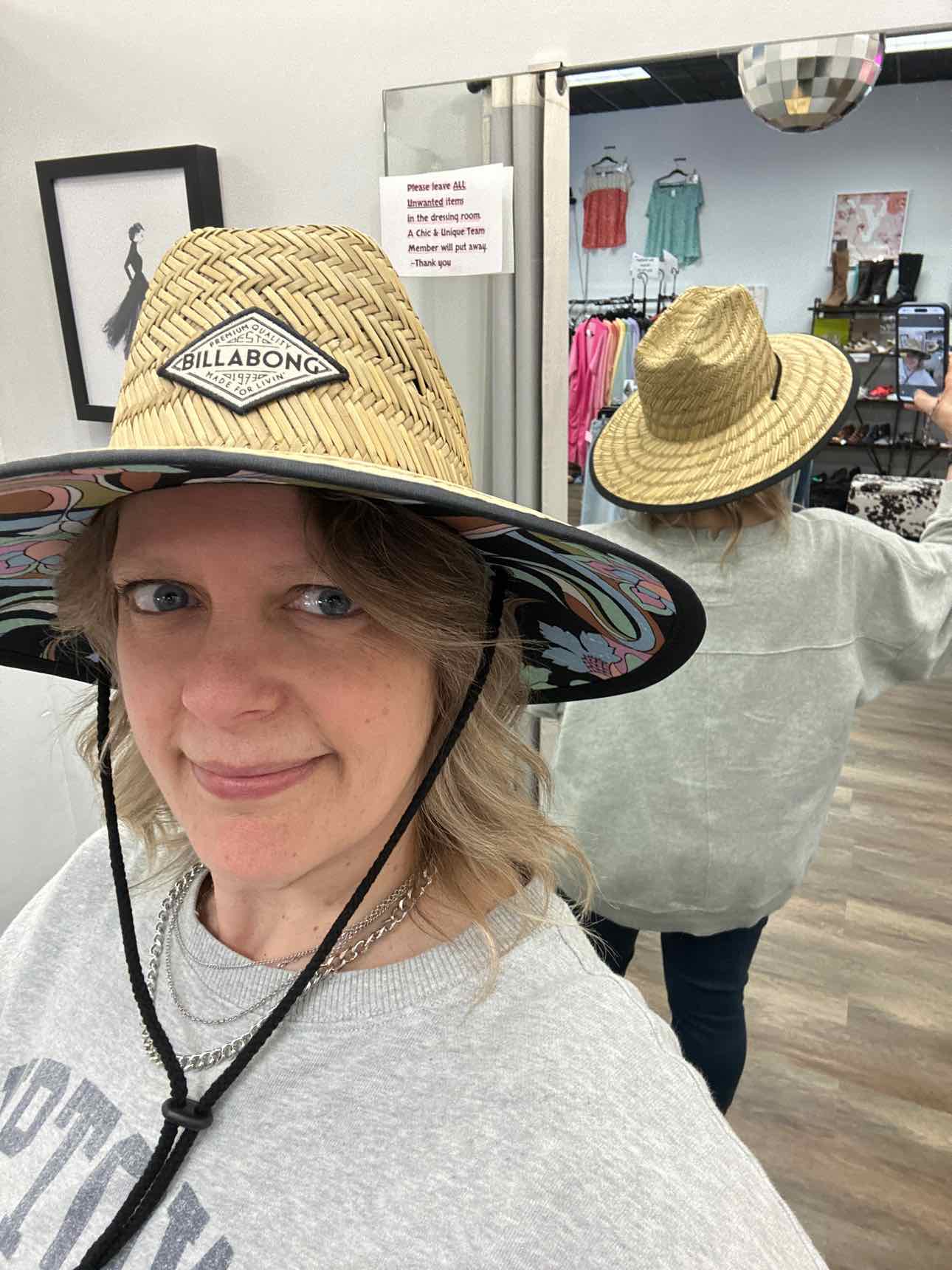 Billabong Size One Size Tan/Black Sun Hat
