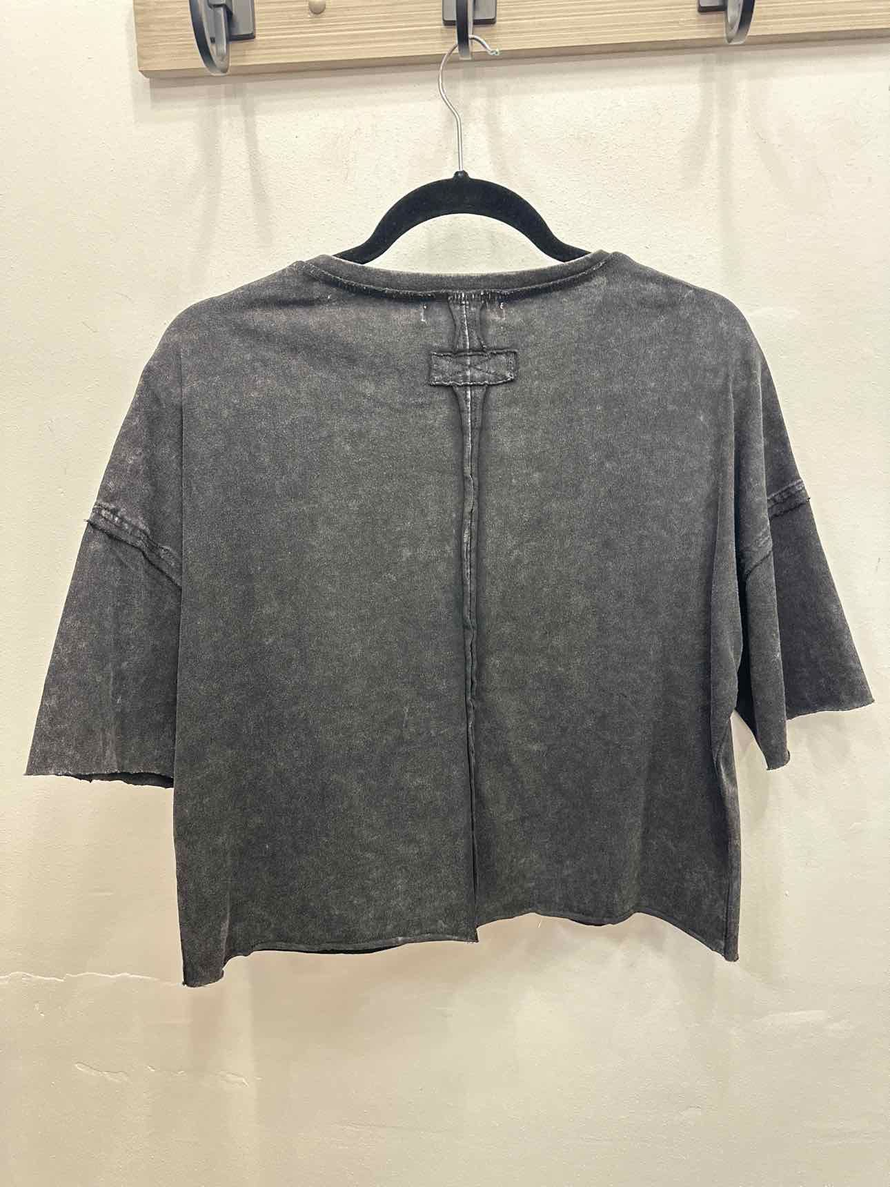 Regan Boyfriend Raw Hem Boxy Tee Tshirt