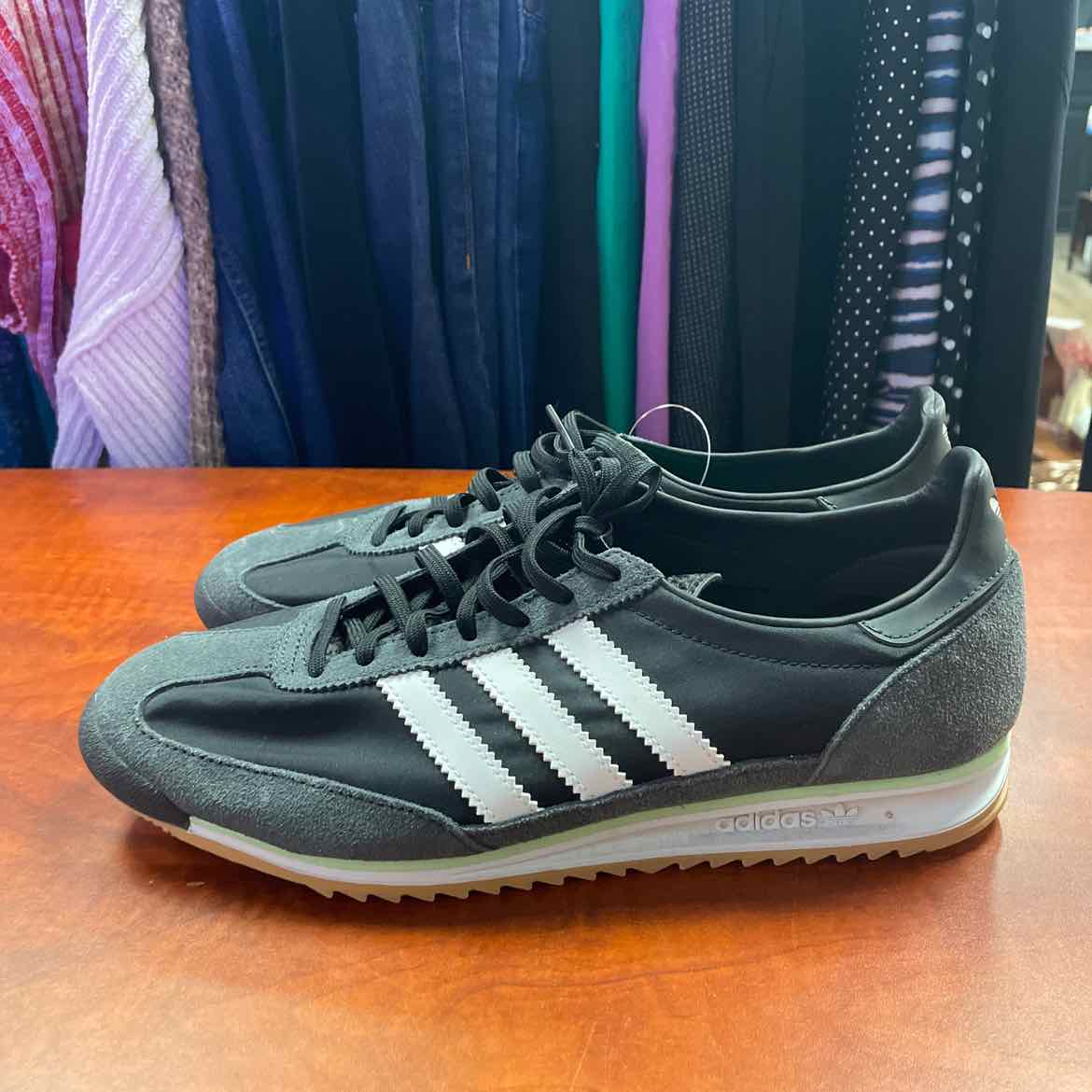 Adidas SL 72 OG Core Black Cloud White Carbon Size 10 1/2 NEW