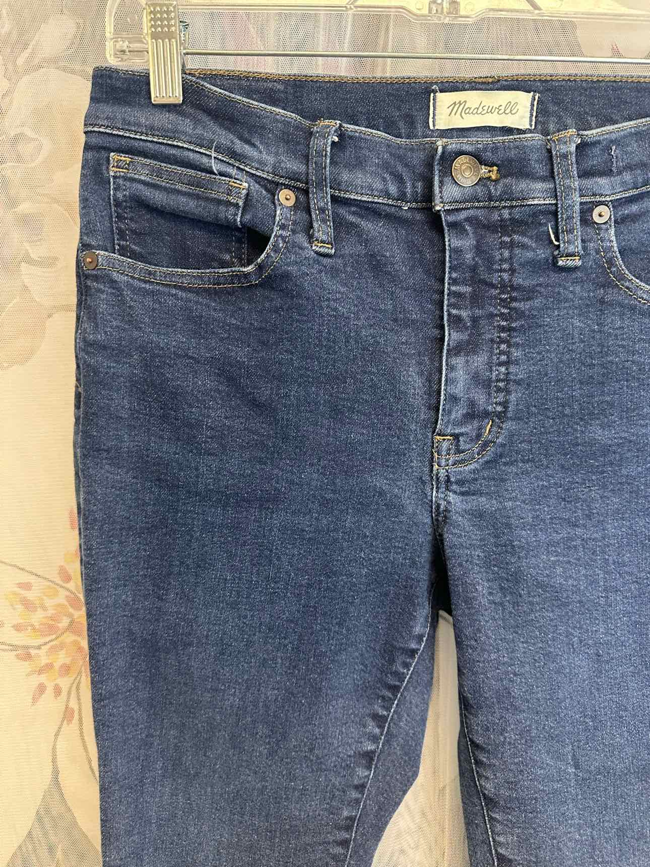 Madewell 9" Midrise Skinny Medium Wash Size 30P Denim Jeans