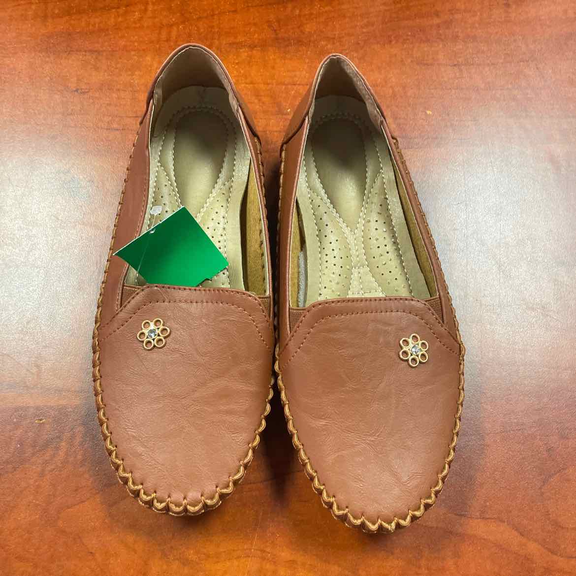 Unbranded Women's Leather Slip-On Orthopedic Loafers Size 36