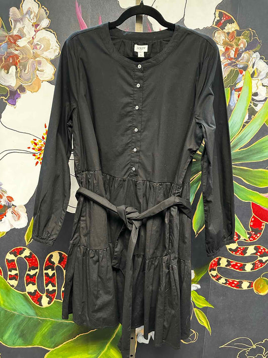 J. Crew Size Large Black Dress