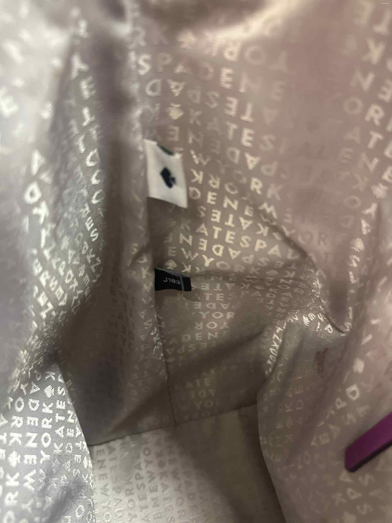 Kate Spade Newbury Lane Briar Saffiano Leather Tote Purple Handbag