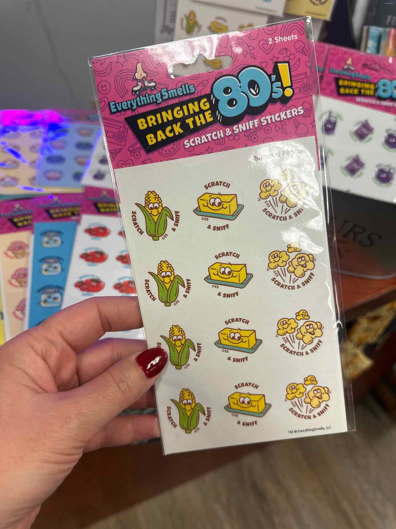 Scratch & Sniff Stickers 2-Pack Stationary
